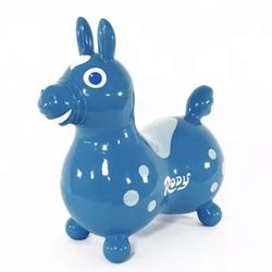 Rody Horse Inflatable Bounce Ride (blue)