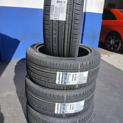 Tesla Tires New 255 45R19 Kumho EV Silence $750 Set Of Four Install Mount And Balance