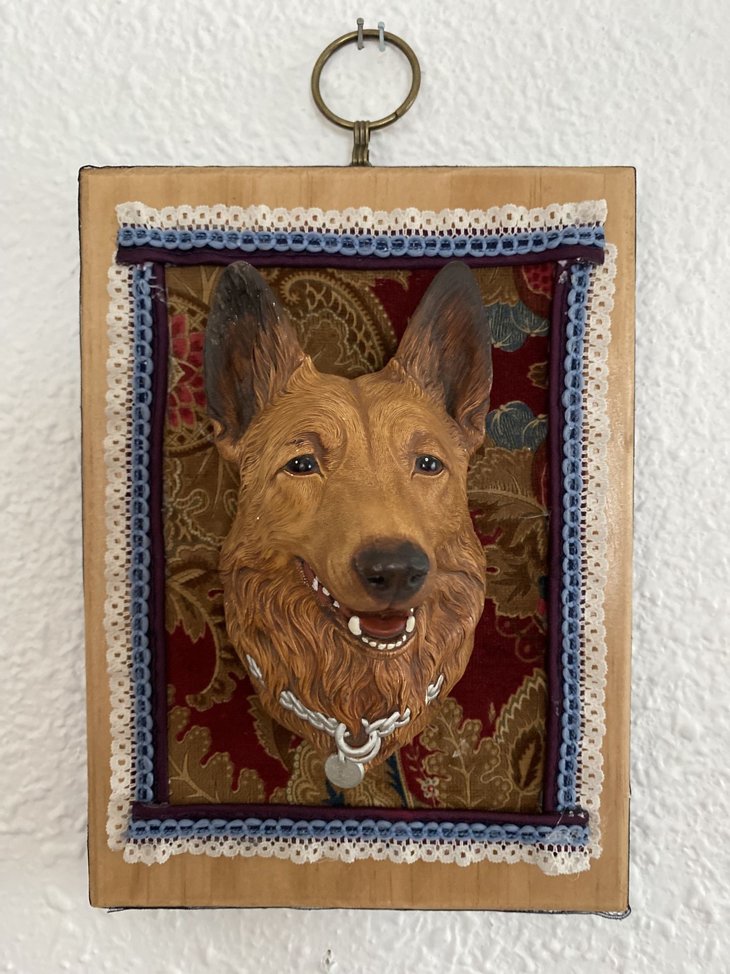 German Shepard Wall Plaque Art