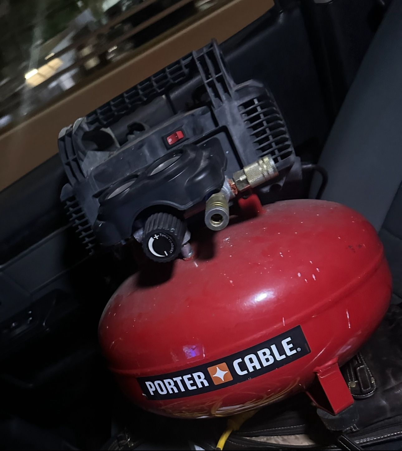 6 Gal. 150 PSI Portable Electric Pancake Air Compressor
