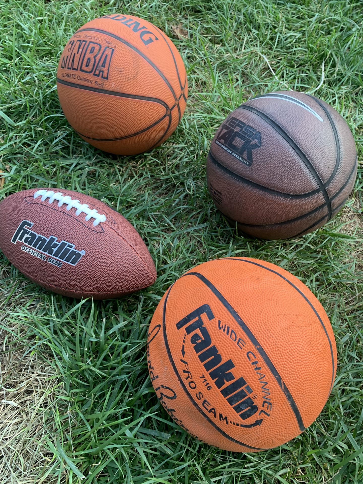 Basket Balls and Football , in Great Condition