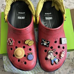 One piece Luffy classic clog crocs men’s size 11