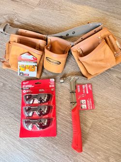 $75 Por los 3 cinturon martillo paquete de 3 lentes de trabajo