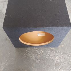 1 EACH 10" SINGLE MDF BOX  W14- H12 - D12 ( BRAND NEW PRICE IS LOWEST INSTALL NOT AVAILABLE )  