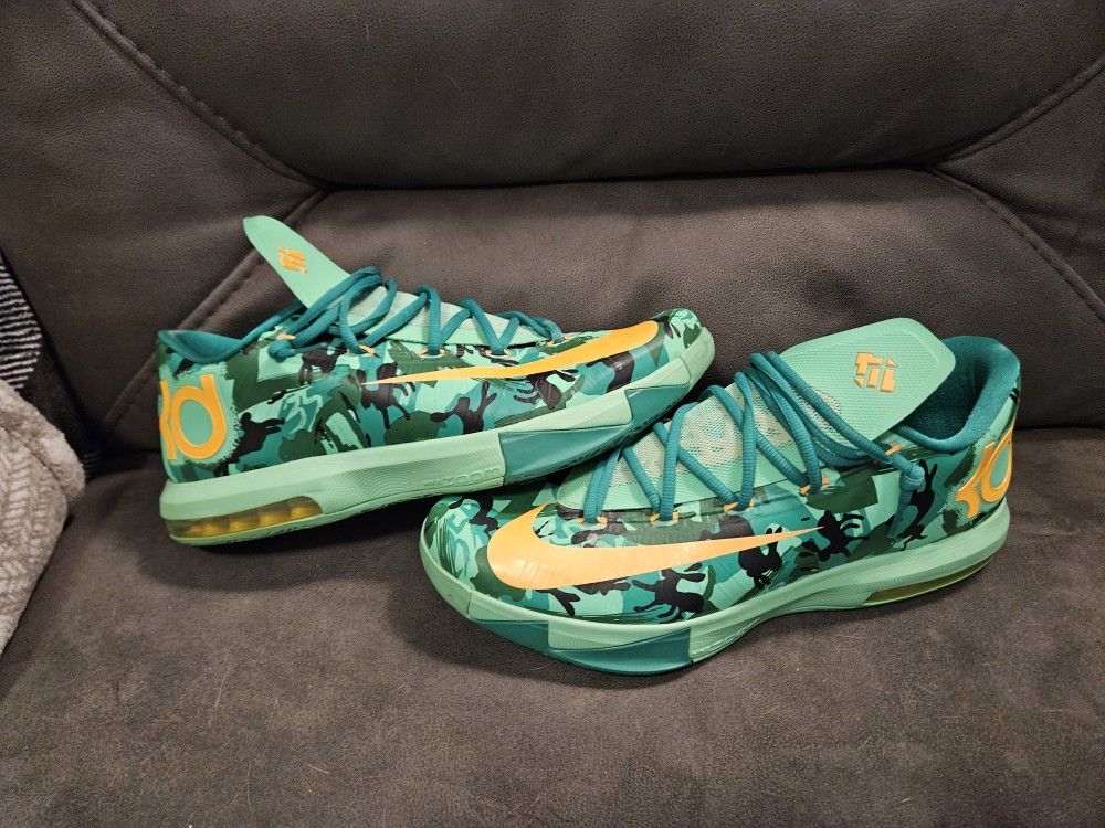 Nike KD 6 Easter Camo Size 13