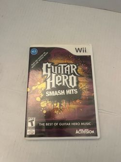 Guitar Hero: Smash Hits (Nintendo Wii, 2009) Activision Complete in Box CIB