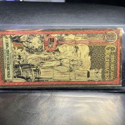 10 Nevada Goldbacks Aurum Gold Foil Note 1/100 oz 24K PURE GOLD, 2021