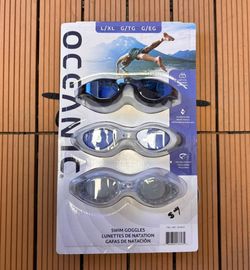 Oceanic swim goggles 3 pack