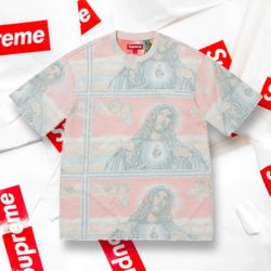 Supreme Jesus S/S T Shirt Top Large