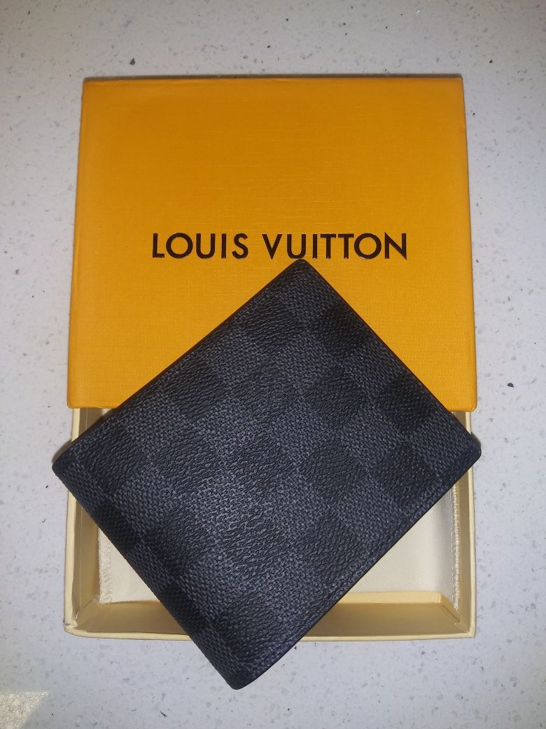 Louis Vuitton LV Mens Multiple Black Damier Wallet