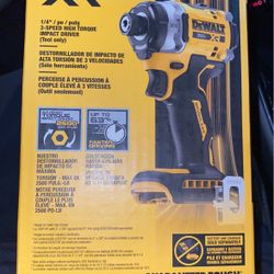 DeWalt 1/4  3-speed High Torque IMPACT DRIVER