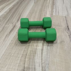 6 Pound Neoprene Dumbbells 