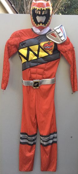 Red Power Ranger Halloween Costume 