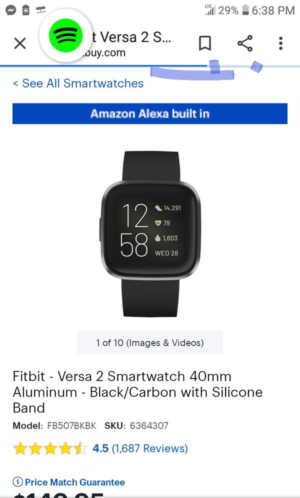 fitbit versa 2 for sale