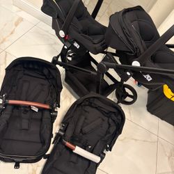 Portable Tandem Stroller 