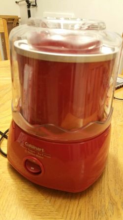 Cusineart Icecream maker