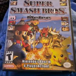 Super Smash Bros Melee Nintendo Gamecube 
