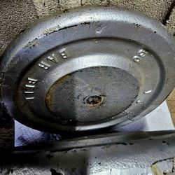 Old School York 50 Lb Plates