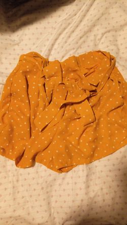 Yellow shorts
