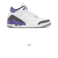 Jordan 3 Dark Iris 