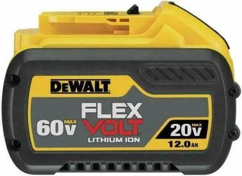 DeWalt Flex Volt 20/60 12 Ah Battery New $ 180..