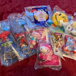 McDonald’s/Burger King Meal Figures (lot of 9)