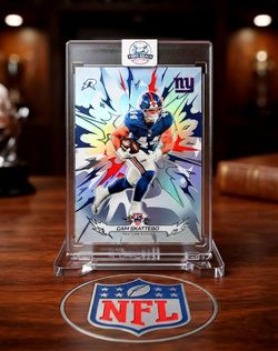 Cam Skattebo 2025 Resurgence refractor SP Rookie NFL NY GIANTS