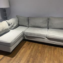 grey sectional