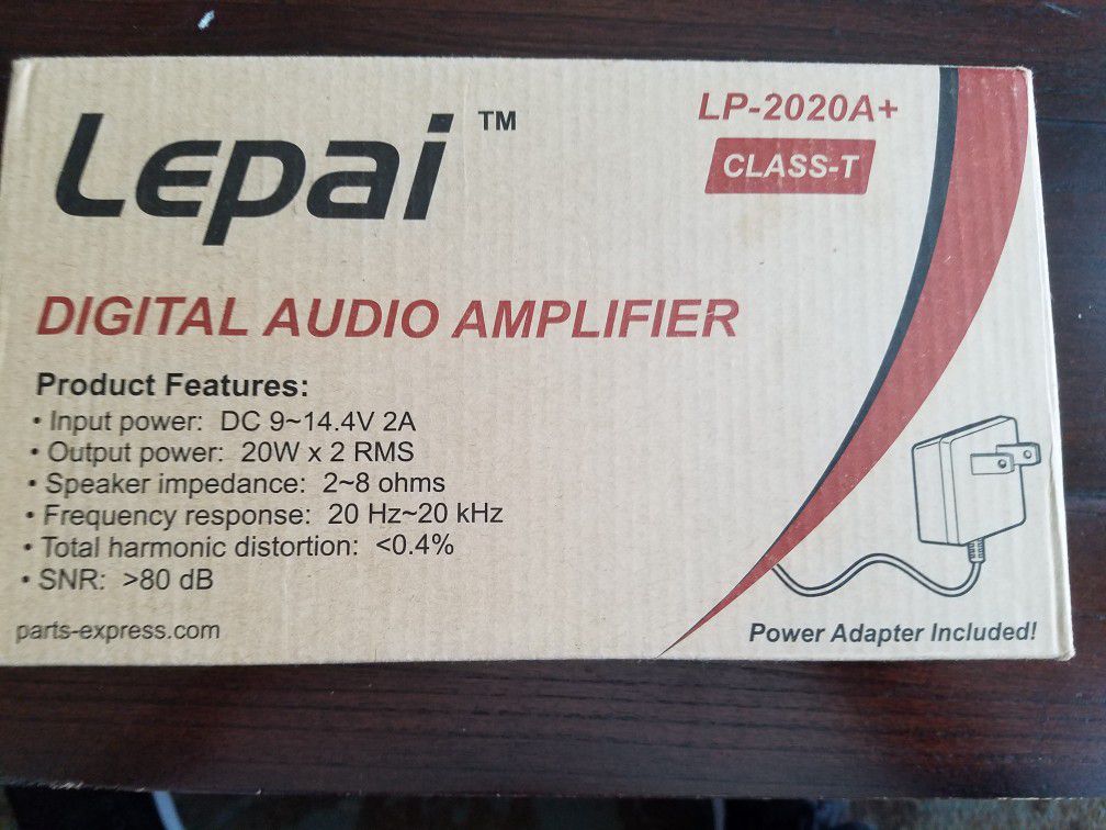 Lepai 20w Hi-Fi stereo digital amplifier