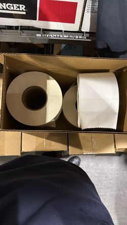 4x6.5 Thermal Transfer White Labels