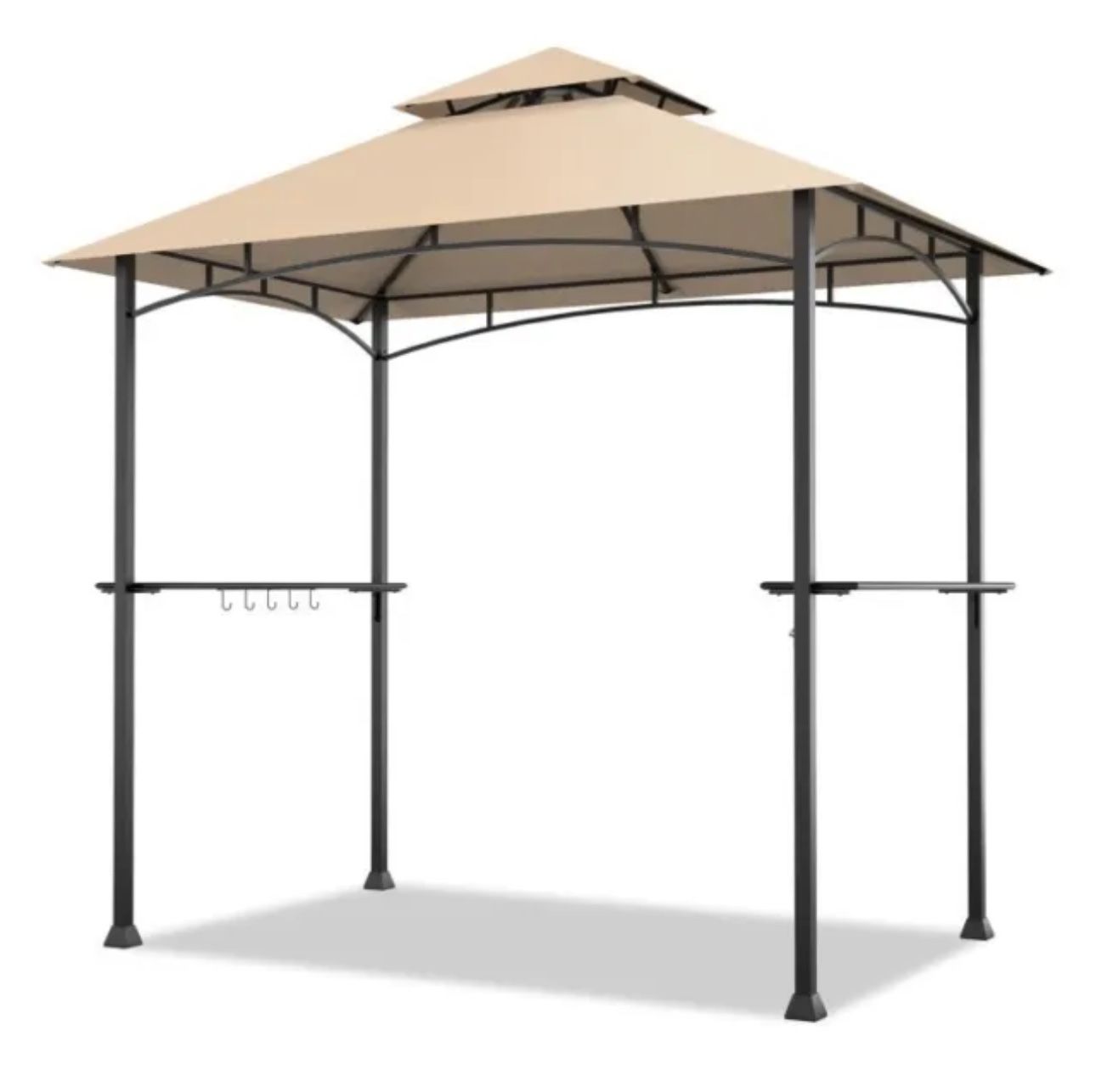 8 x 5 Feet 2-Tier BBQ Grill Gazebo Barbecue Canopy