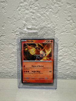 Pokémon Game Stop Ho-Oh Promo Stamped Card