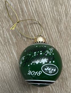 NFL New York Jets 2018 Christmas Ornament