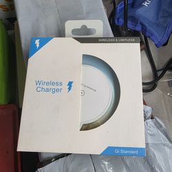 Brand New Wireless Charging Pad With USB Cord