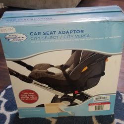 Baby jogger car seat adapter.