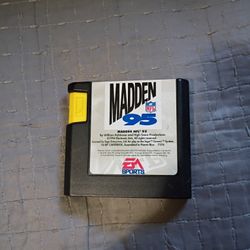Sega Genesis Madden 95 Video Game 
