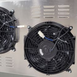 1973----1991 Chevy C10, C20, C30 / K10, K20, K30, 3 Row Aluminum Radiator With Fans