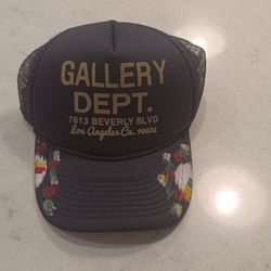 3 Gallery Dept Workshop Caps (Black,Dark Blue And Orange)