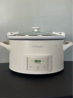 🍲 Crock-Pot 7QT Programable con Bolsa de Transporte