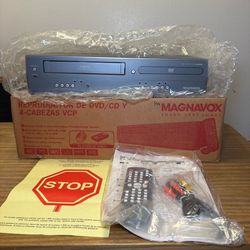 Magnavox DVD / VHS Combo Player DV200MW8–Never Used Unsealed Box Factory Pkging