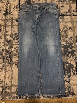 Lucky brand straight leg baggy jeans