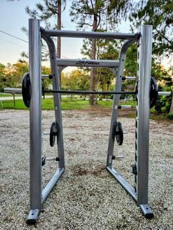 Life Fitness Signature Series Plate Loaded Smith Machine SSM Retails $7641.
