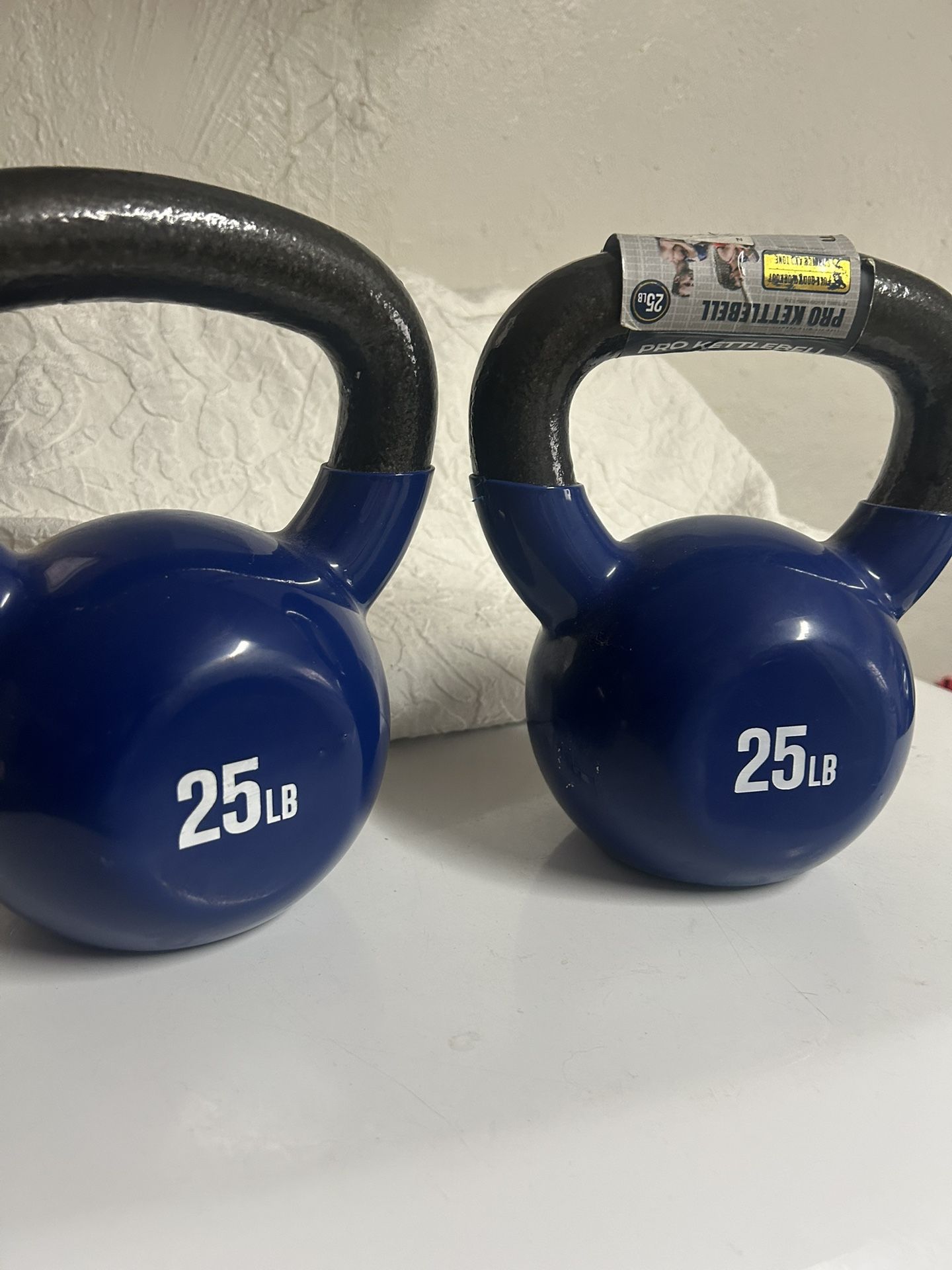 Set Of 25lbs Kettlebells