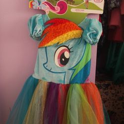 Girl Costume Rainbow Dash. Super cute