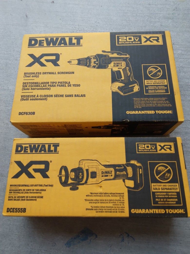 Brushless Drywall Screwgun And Cut Out Tool