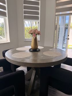 RH dining room table