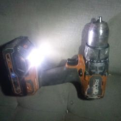 Ridgid Brushless Power Drill with Octane Battery included 