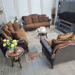 Ashley Clairmore Sofa Set 