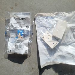 Commscope Cat6 Punch down Jacks And Biscuits
