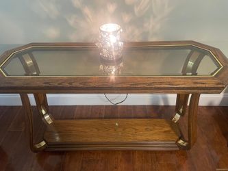 Wooden Console Table